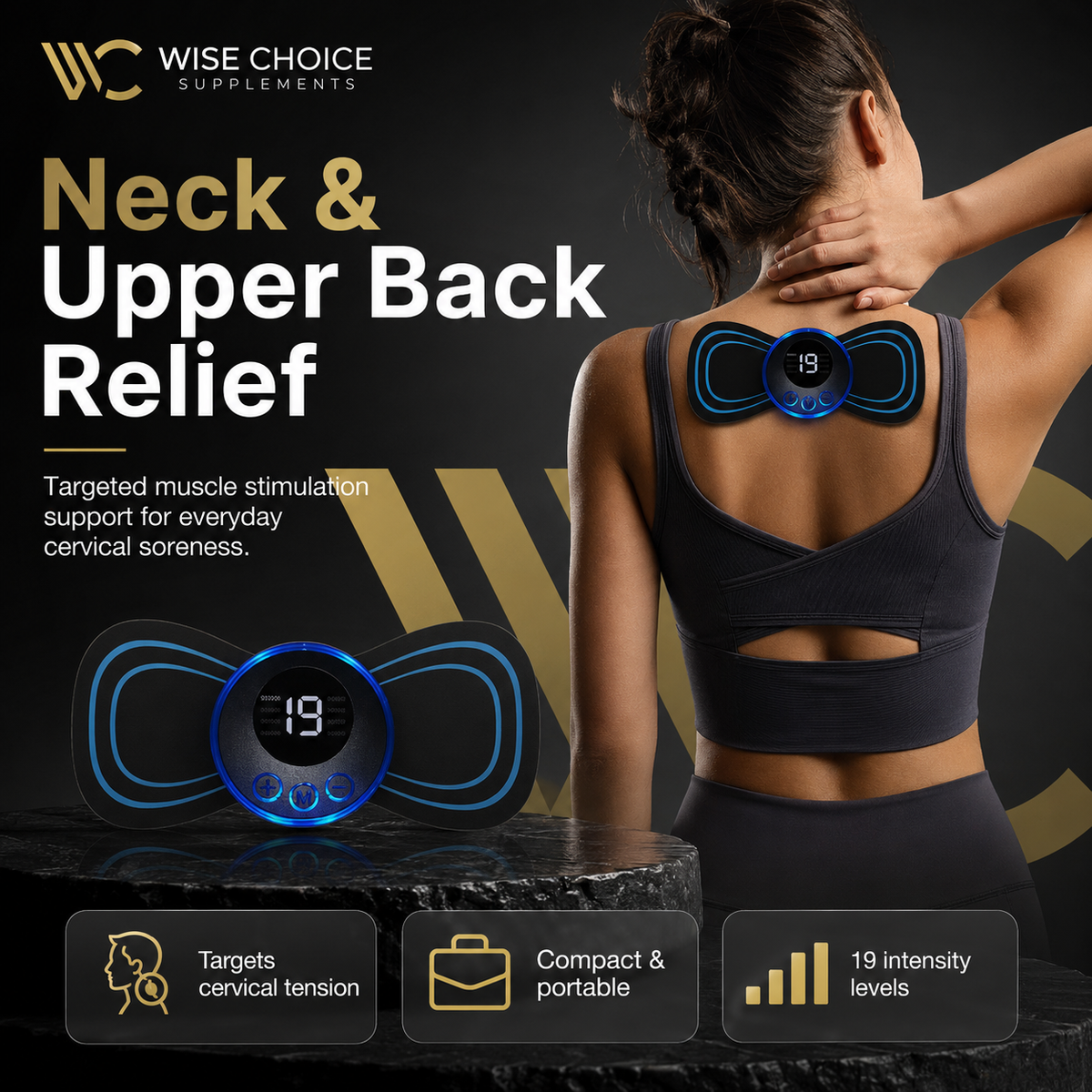 Intelligent Wireless TENS Massager