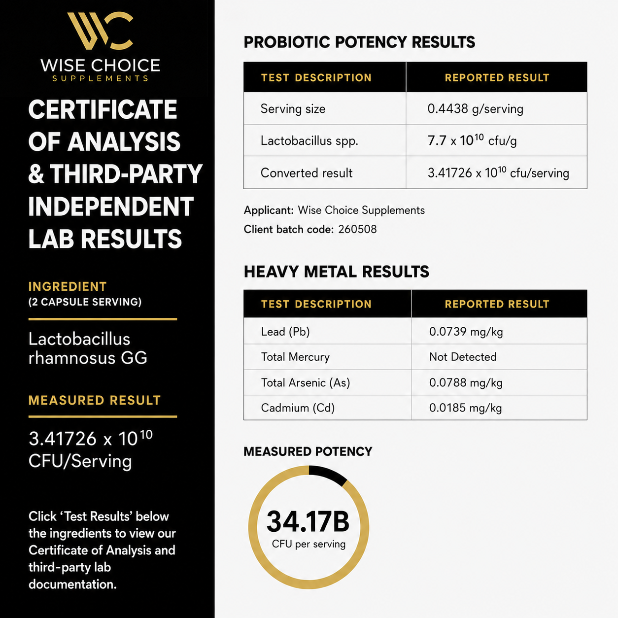 Lactobacillus Rhamnosus GG (LGG) Probiotic | 30 Billion CFU | Bundle of 3
